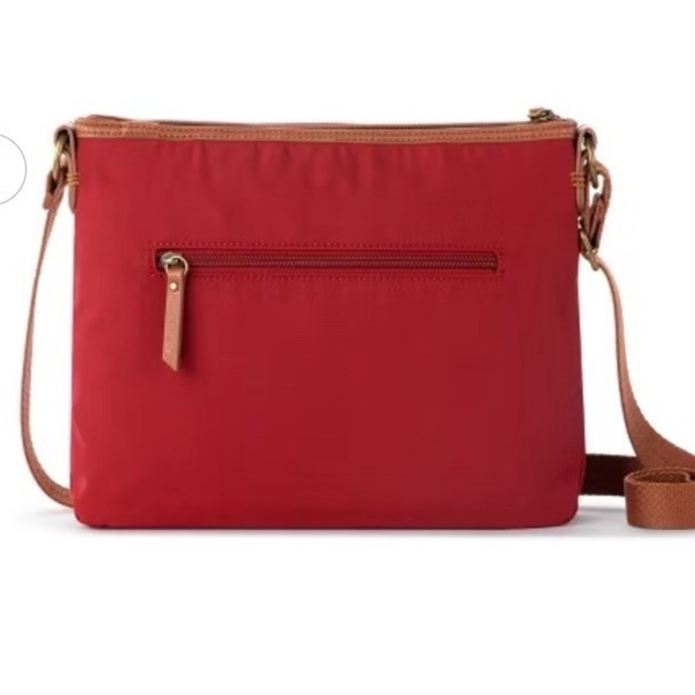 The Sak Esperato Nylon Crossbody One Size Crimson Red NWT - Picture 2 of 11